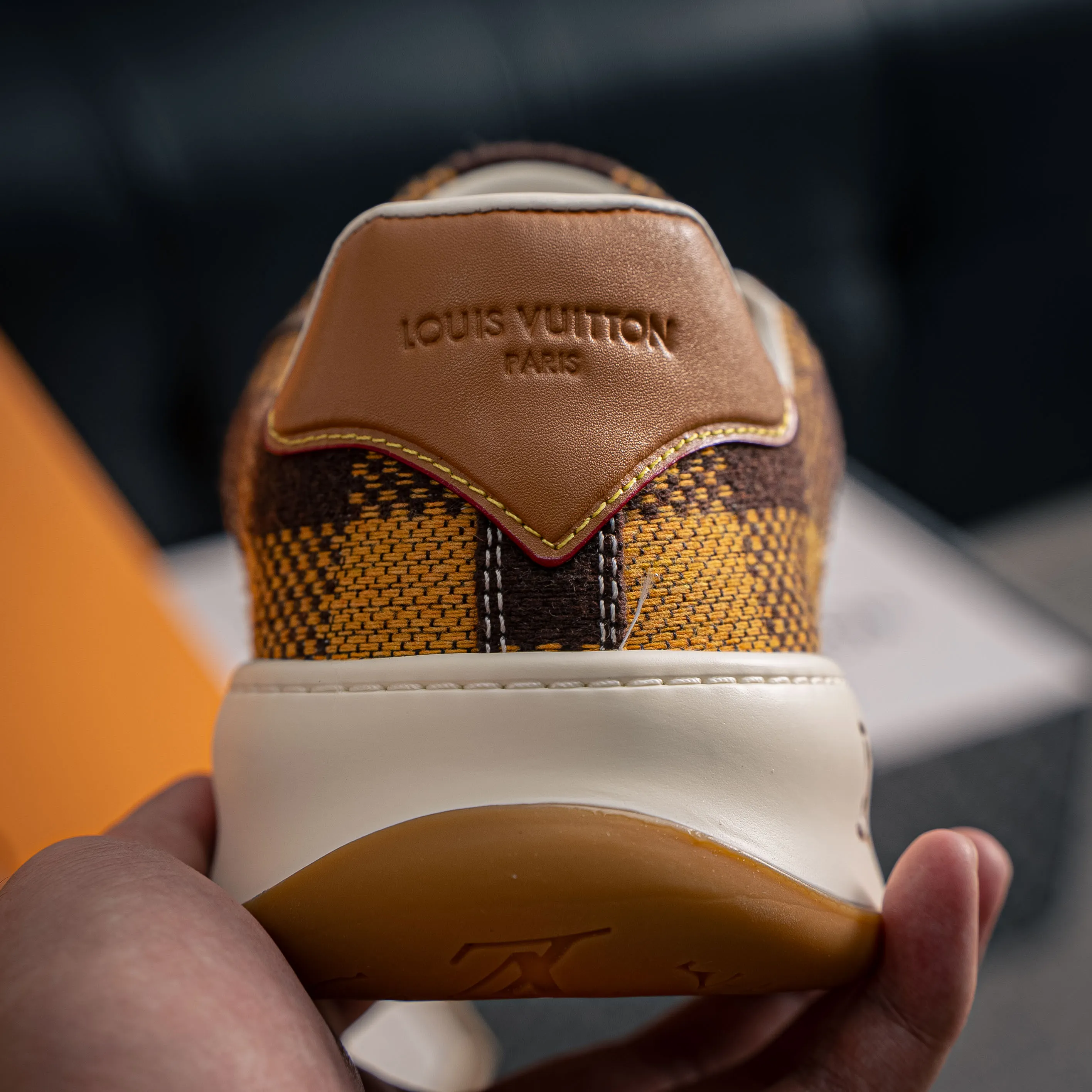 # LV LOUIS VUITTON Tilted Low Sneakers Series Low-Top Retro Versatile Skate Shoes 2026 Skate Shoes Shoes